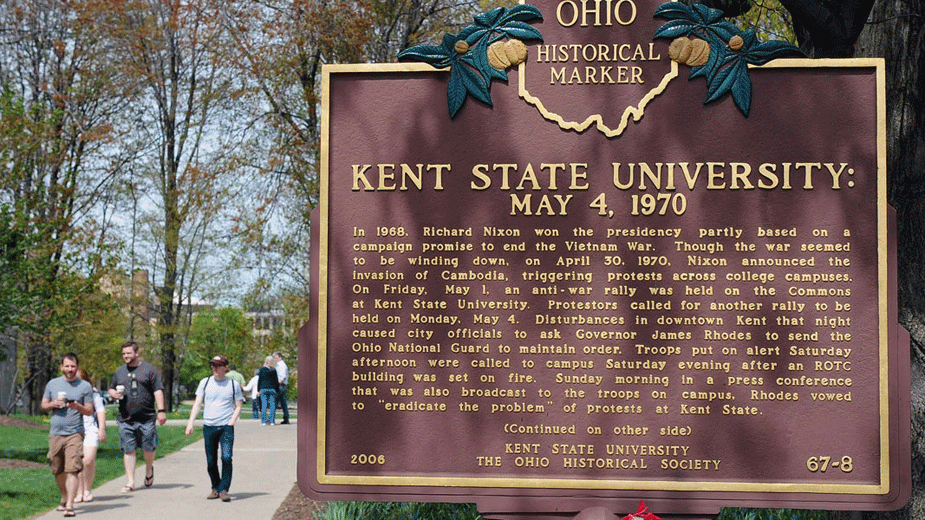 Kent State May 4th Site to Be Dedicated