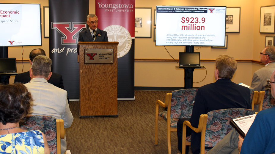 YSU Economic Impact Shows Strong Return on Investment, Education