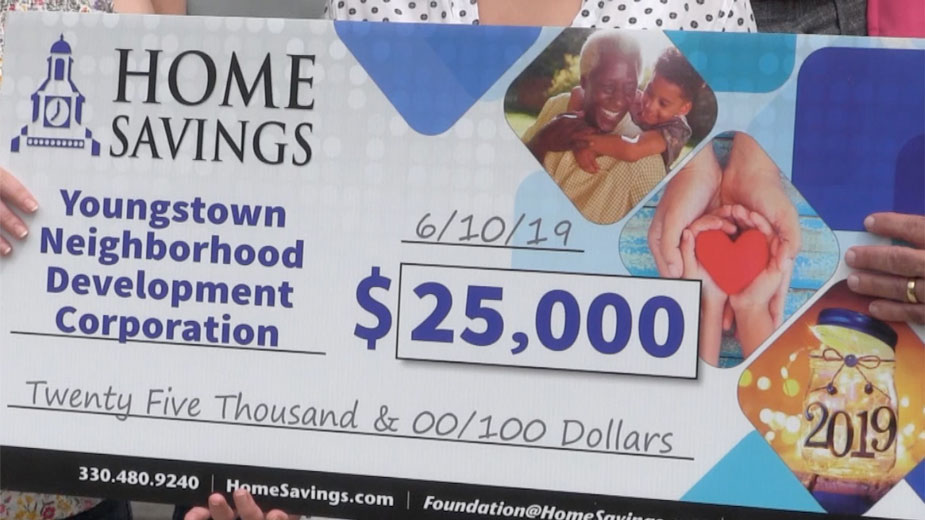 Home Savings Donates $25K to YNDC
