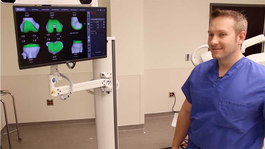Orthopaedic Surgery Center Adds Mako Robot