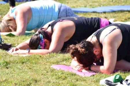 Cookies, Yoga Bring Happiness to Communities