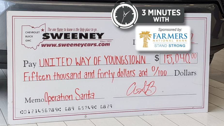 Sweeney’s Operation Santa Supports United Way of Youngstown