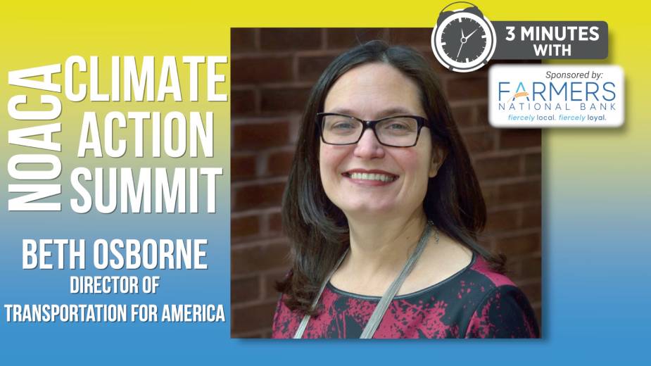 Climate Action Summit Keynote Speaker Addresses Transportation Sector