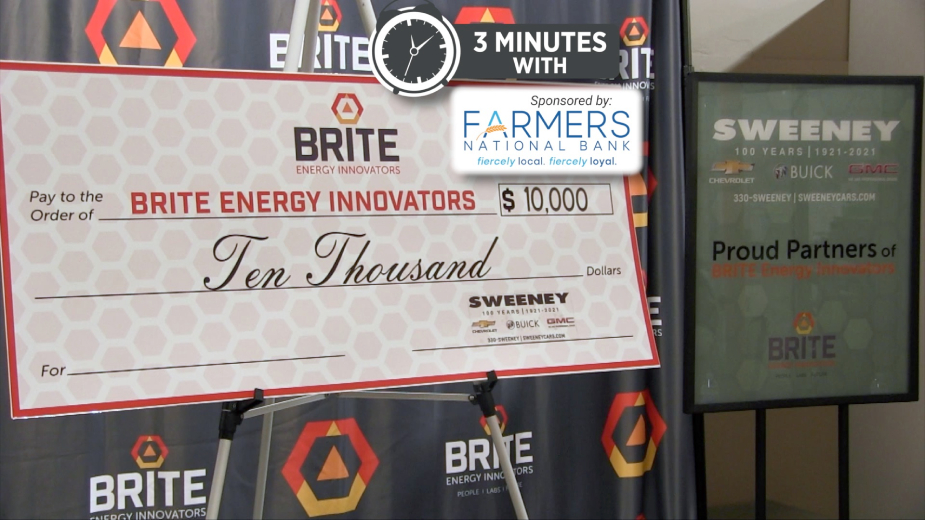 Sweeney Supports BRITE's Mission with $10K Donation