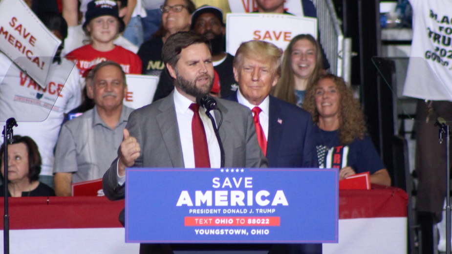 Video: Trump, Vance at Youngstown Rally