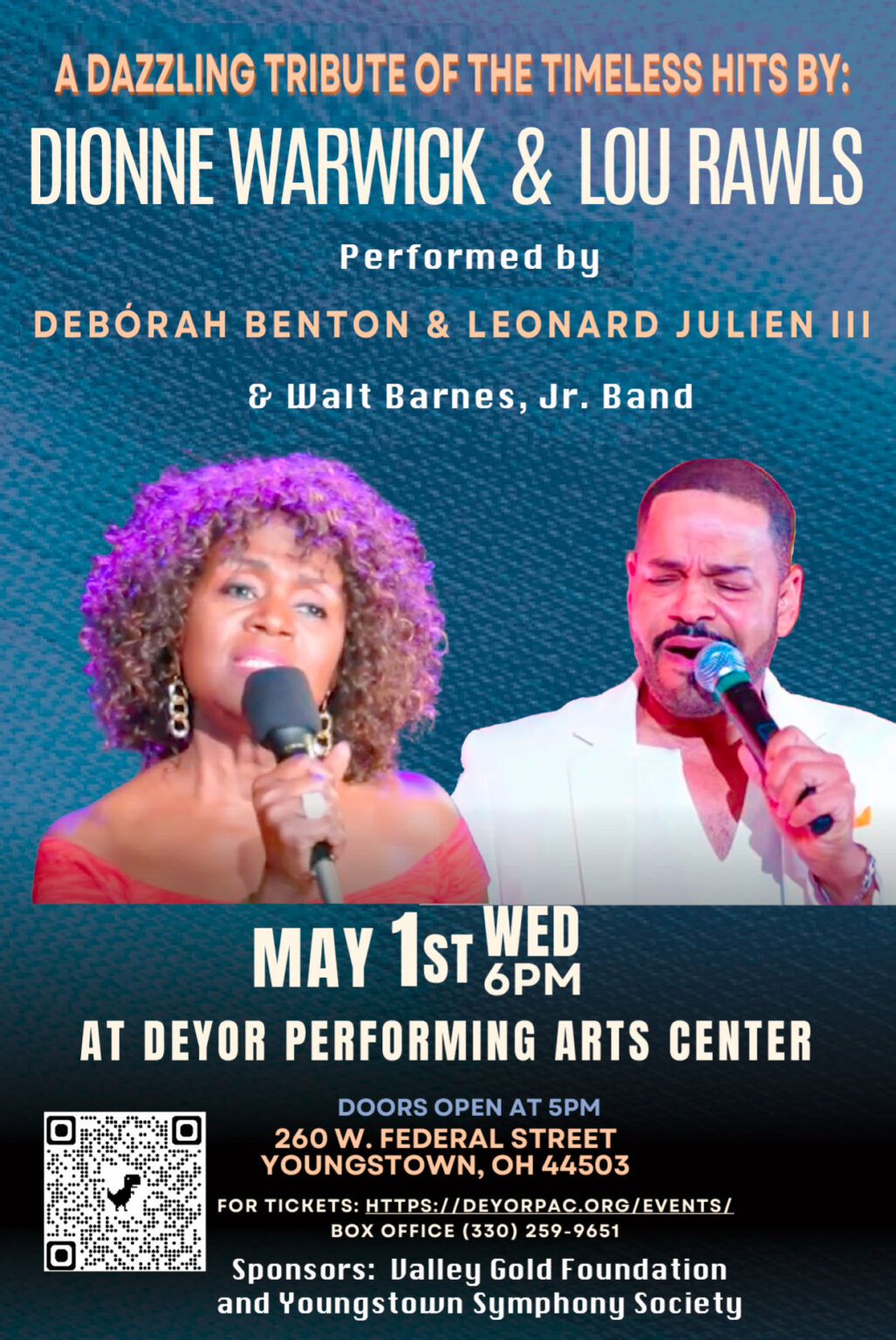 Debórah Benton to Sing Dionne Warwick at DeYor Concert